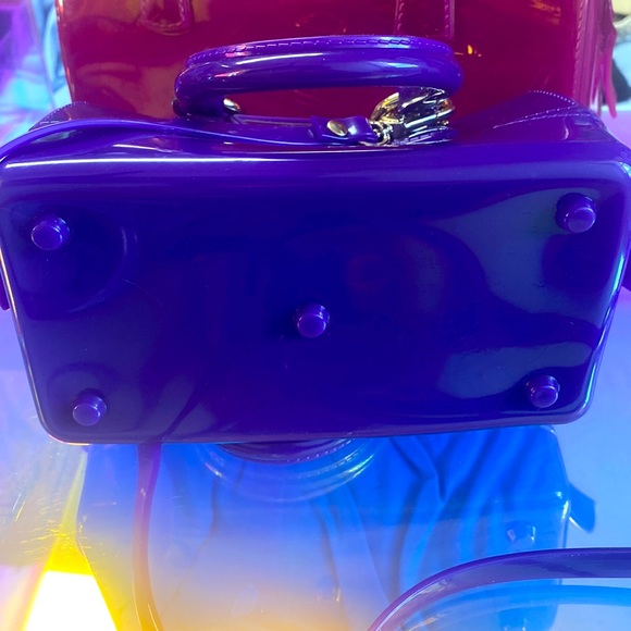 FURLA Candy bag grape mini, 2 ways, purple, authentic - Picture 13 of 13